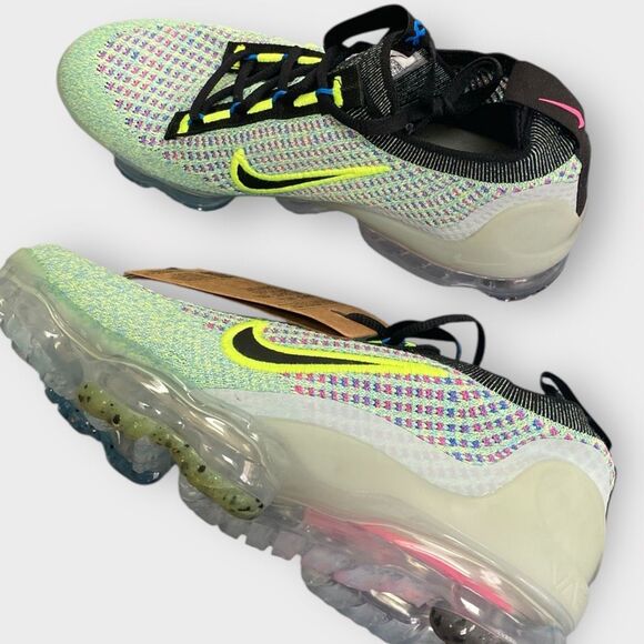 Nike Air VaporMax 2021 Flyknit Next Nature Grade School DX3367-700 size 4.5Y New - Picture 8 of 9